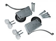 Комплект роликів для закритого профілю Slider