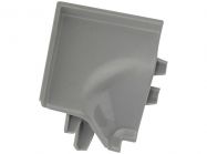 Угол к плинтусу Rehau 118 90* 98170 Оловяно-серый-внутренний