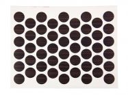 Заглушка конфірмата самоклеюча Weiss d=14 зебрано (50 шт) (3428)