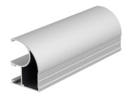 Вертикальний відкритий профіль Slider Project L=5000 (срібло)