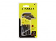 Набір ключів STANLEY 6-ти гранн. 1.5-10 мм, 10 од. (0-69-253)