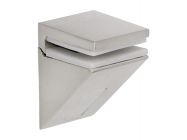 Кріплення для скляної полиці Italiana Ferramenta Kalabrone Mini срібло (17728)