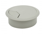 Заглушка кабельная пластиковая GIFF серый