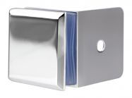 Коннектор 90°цинк. сплав стекло-стена GIFF 722Zn полированный хром