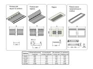 Сушка для посуду фасад 900 з алюмінієвою рамкою Inoxa Ellite 716 титан (2 полиці, піддон пластик титан)