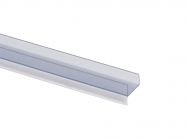 Профиль щелевой цокольный WP L=3000 t=16 прозрачный
