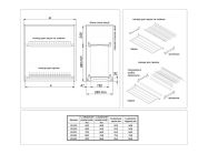 Посудосушитель Т4 фасад 900 GIFF нержавеющая сталь (2 полки, 2 поддона и 4 крепления) с алюминиевой рамкой