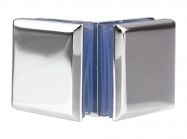 Коннектор 90° стекло-стекло GIFF 725 полированный хром