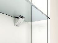 Кріплення для скляної полиці Italiana Ferramenta Kalabrone Mini хром (17148)