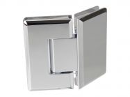 Петля 135° скло-скло GIFF 302 полірований хром