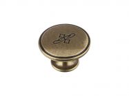 Ручка кнопка GIFF 8/167 антична бронза