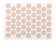 Заглушка конфирмата самоклеющаяся Weiss d=14 дуб молочный (50 шт) (7523)