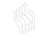 Полка настольная для крышек GIFF белый