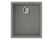 Мийка штучний камінь Elleci 380x440 Quadra 100 під стільницю Titanium M73