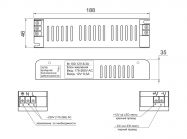 Блок живлення для LED стрічки 12V 100W IP20