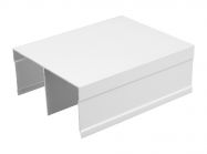 Направляючий профіль верхній Slider L=5000 білий матовий