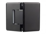 Петля 135° скло-скло GIFF 302 чорний матовий