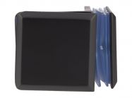 Конектор 90° скло-скло GIFF 725 чорний матовий