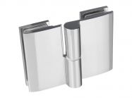 Петля скло-скло ліва GIFF Glass Premio ANCONA полірований хром з підйомним механізмом