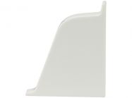 Заглушка к плинтусу 118 Rehau Белый- правая 91115