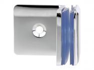 Коннектор 90° стена-стекло GIFF 722 полированный хром