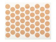 Заглушка конфирмата самоклеющаяся Weiss d=14 бук (50 шт) (7011)
