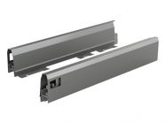 Боковина ящика ArciTech права Hettich L=500 H=94 антрацит (9.121.292)