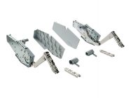 Подъемник Free Swing S9sw Hafele H=670-800 мм, 8-17,1 кг серые заглушки (372.34.522)