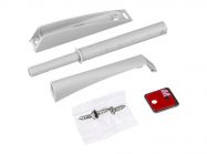 Толкатель врезной с магнитом и ответной планкой GIFF PRIME Pusher-FT серый