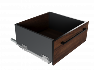 Выдвижной ящик GIFF PRIME FlatBox 3D L=400 H=167 графит