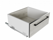 Выдвижной ящик GIFF PRIME FlatBox 3D L=400 H=167 белый