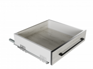 Висувний ящик GIFF PRIME FlatBox 3D L=400 H=84 білий
