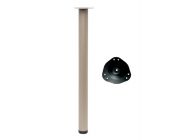 Опора для стола регулируемая GIFF Rondella 60/710 сатин