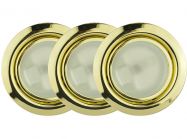 Подсветка галоген. с выкл (3 ламп.) зол.