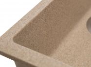 Мойка искусственный камень Solid Вега Плюс 200х420 латино беж (под столешницу)