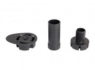 Опора з регулюванням для кухонного столу Volpato 10\04 Н=100 чорний