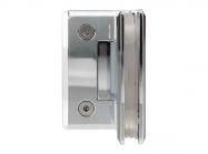 Петля 90° скло-скло GIFF 304 полірований хром