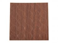 Заглушка конфирмата самоклеющаяся Folmag d=14 орех экко 349 (25 шт)