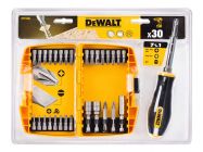 Набір біт та насадок DeWALT + викрутка, 30 од. (DT71506)
