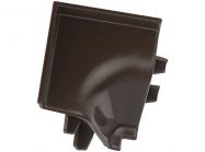 Угол к плинтусу Rehau 118 90* 96102 Сепия коричневая-внутренняя