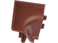 Кут до плінтуса Rehau 118 90* 72304 Теракота-внутрішня 