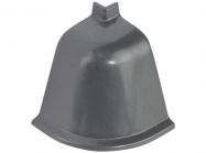 Угол к плинтусу Rehau 118 90* 98151 Темно-серый-внешний