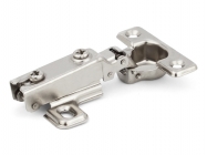 Петля накладна (міні) з дотягувачем Slide-on ALVA d=26 Н=0 нікель