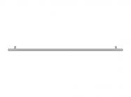 Ручка рейлінгова GIFF RE1008/384 L=464 RS матовий хром