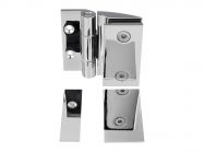 Петля стіна-скло GIFF Glass Premio FERRARA полірований хром