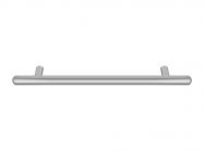 Ручка рейлінгова GIFF RE1008/128 L=188 RS матовий хром