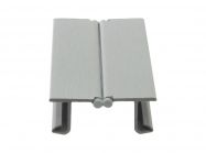 Кут до цоколю 90*-135* Volpato Н=100 алюміній браш