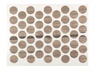 Заглушка конфирмата самоклеющаяся Weiss d=14 ясень песочный (50 шт) (285)