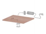 Подсветка LED GIFF Orion 1,5W белый теплый свет, металлик (БП SPS)