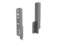 З'єднувач задньої стінки ArciTech правий Hettich H=186 антрацит (9.121.847)